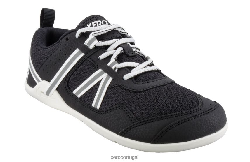 Preto branco Xero Shoes tênis de corrida e fitness prio - masculino Z684JJ228