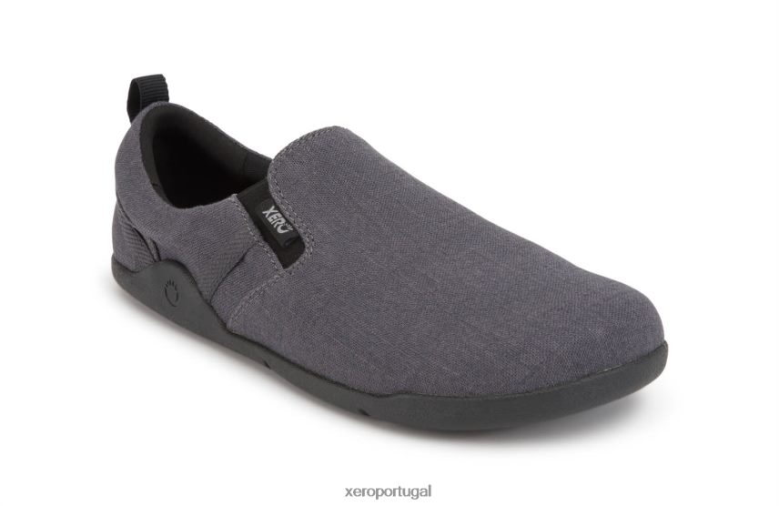 asfalto Xero Shoes aptos - o slip-on casual de lona de cânhamo - masculino Z684JJ60