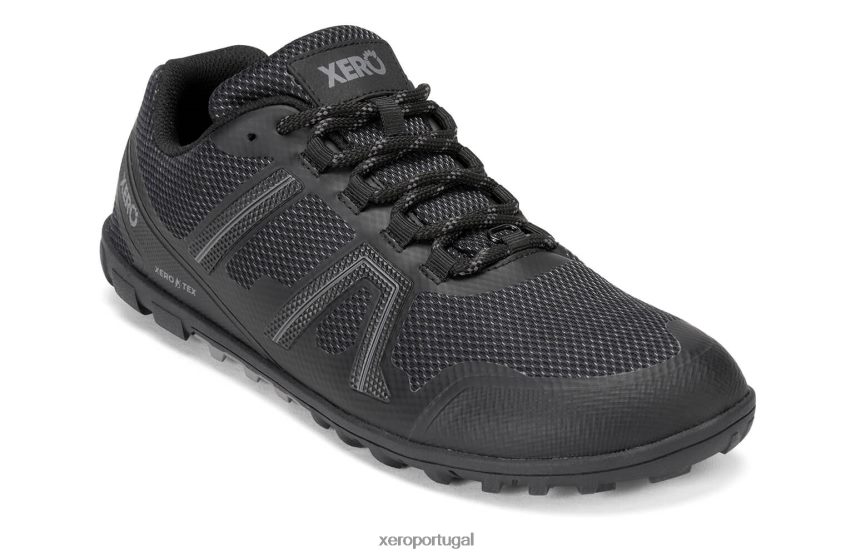 preto Xero Shoes mesa trail wp - corredor de trilha à prova d'água Z684JJ25
