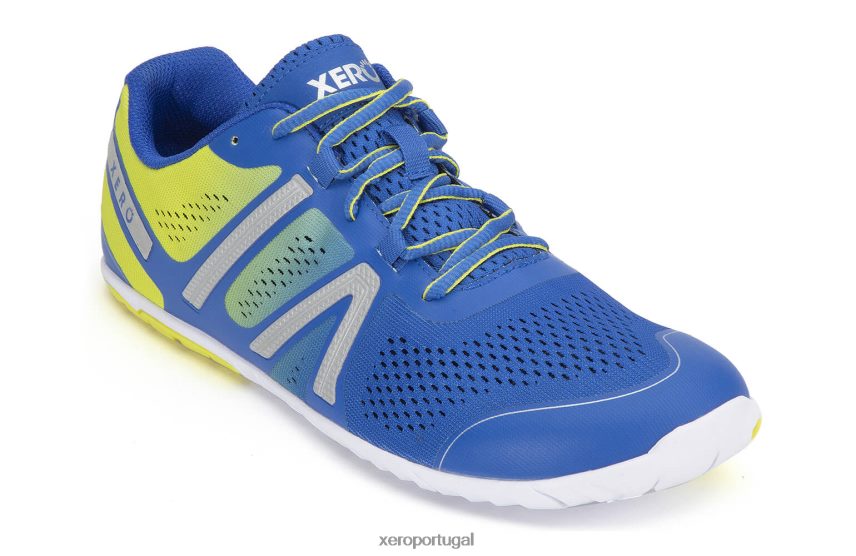 vitória azul / enxofre Xero Shoes hfs - tênis leve para corrida de estrada - masculino Z684JJ71