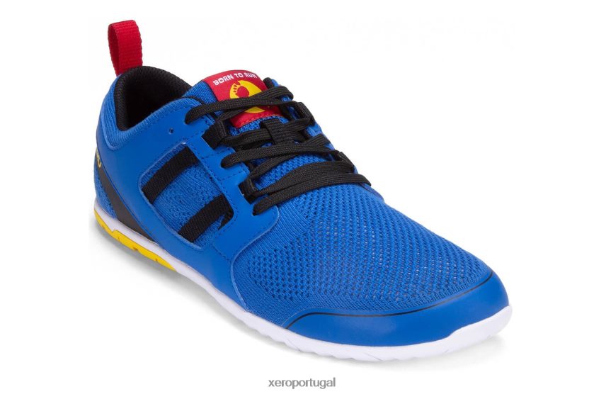zelen - azul Xero Shoes nascido para correr tênis ¨c homens Z684JJ46