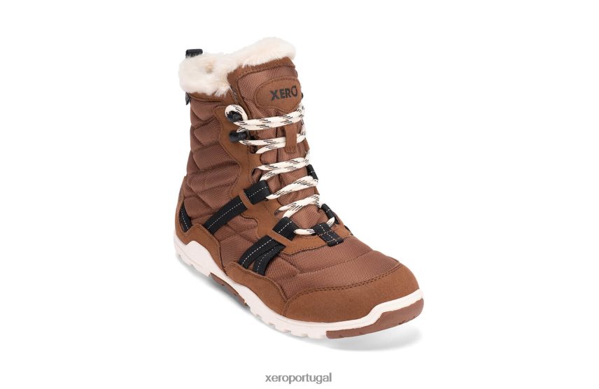 marrom borracha / casca de ovo Xero Shoes alpine - bota de neve feminina Z684JJ223