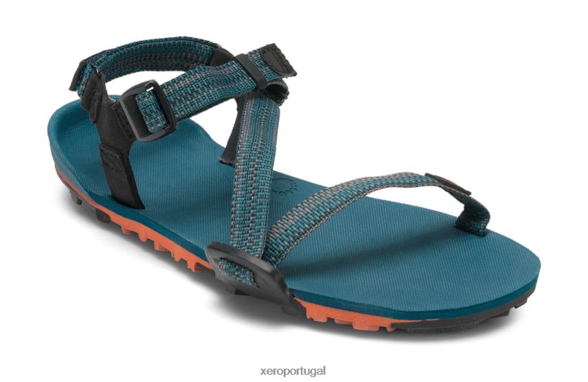 lagoa profunda Xero Shoes z-trail ev - sandália para caminhada, corrida e recuperação em trilha Z684JJ184
