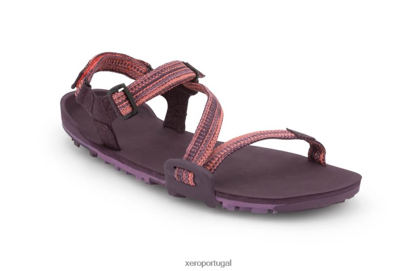 magenta Xero Shoes z-trail ev - sandália para caminhada, corrida e recuperação em trilha Z684JJ186