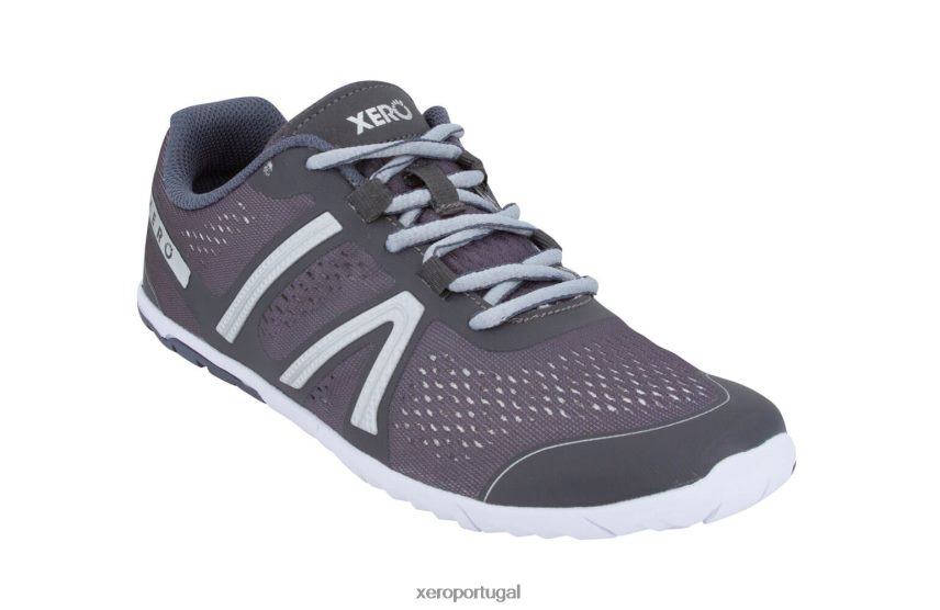 aço cinza Xero Shoes hfs - tênis leve para corrida de estrada - feminino Z684JJ174