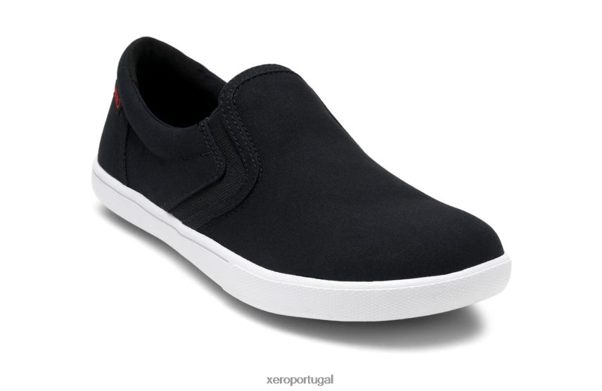 preto Xero Shoes dillon canvas slip-on – tênis icônico e discreto Z684JJ263