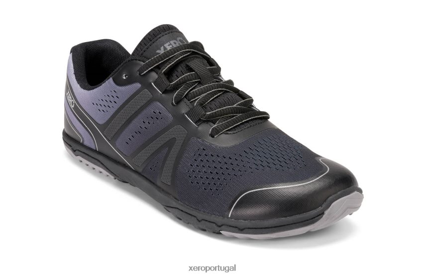 preto / cinza gelo Xero Shoes hfs ii - corredor de estrada leve Z684JJ112