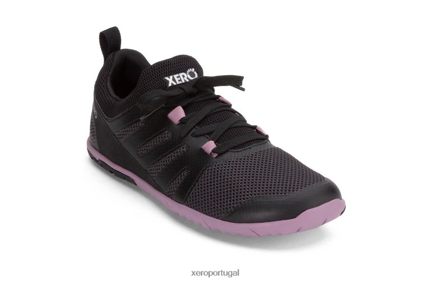 preto / sabugueiro Xero Shoes corredor forza - mulheres Z684JJ135