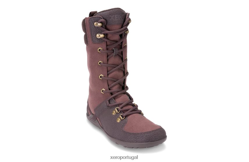ameixa de chocolate Xero Shoes mika - sua bota amigável para o frio Z684JJ198