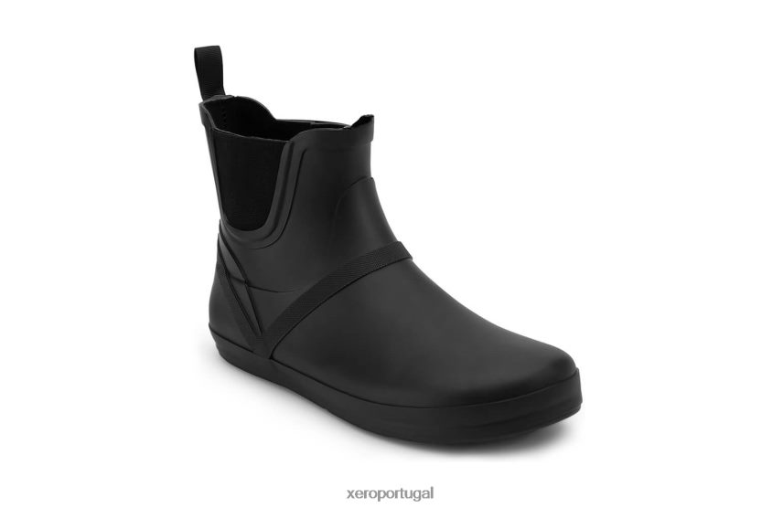 preto Xero Shoes gracie - bota de chuva minimalista Z684JJ215